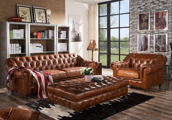 Sofagarnitur 31 Sitzer Chesterfield Garnitur Englische Vintage Sofa Sessel