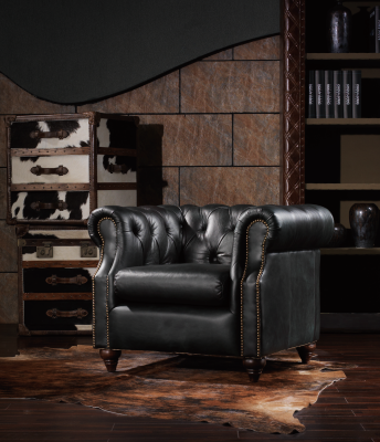 Chesterfield Sessel Vintage Loungesessel Cocktail Clubsessel Sofa Fernseh Neu