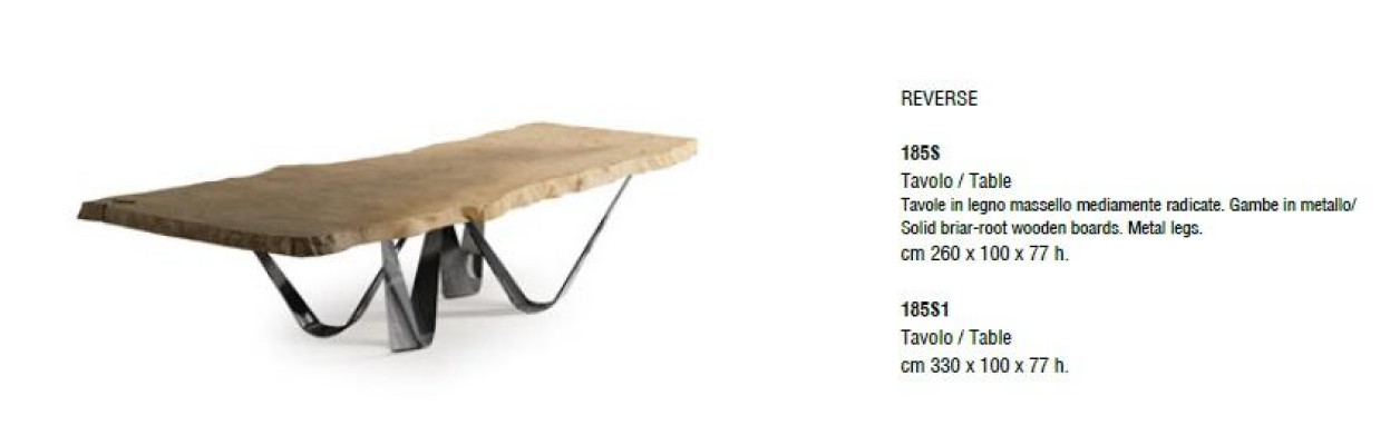 Esstisch Luxus Tisch Massiv Holz Möbel aus Italien Esszimmer Tische Einrichtung