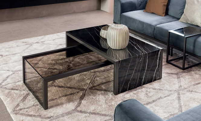 Couchtisch Glas Holz Wohnzimmertisch Großes Sofa Tisch Möbel Tische Einrichtung