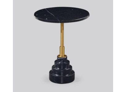 Beistell Tische Wohnzimmer Rund Modern Schwarz Couchtisch Luxus Marmor Tisch