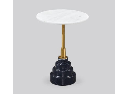 Beistell Tische Wohnzimmer Rund Hochwertig Modern luxus Couchtisch Marmor