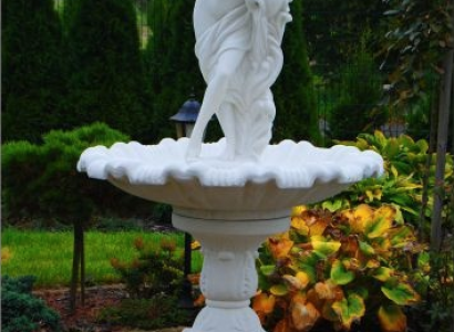 Zierbrunnen Springbrunnen Skulptur Brunnen Deko Garten Fontaine Teich Neu 229cm
