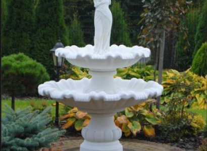 Zierbrunnen Springbrunnen Brunnen Garten Dekoration Fontaine Teich GRECO NOEMI