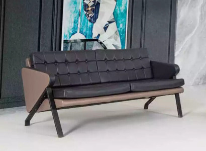 Zweisitzer Luxus Möbel Arbeitszimmer Einrichtung Modernes Polstersofa