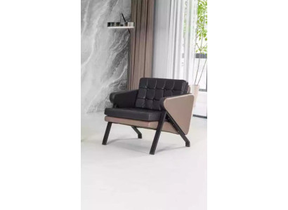 Modern Sessel Arbeit Zimmer Büro Textil Möbel Polster Stoff Designer Neu