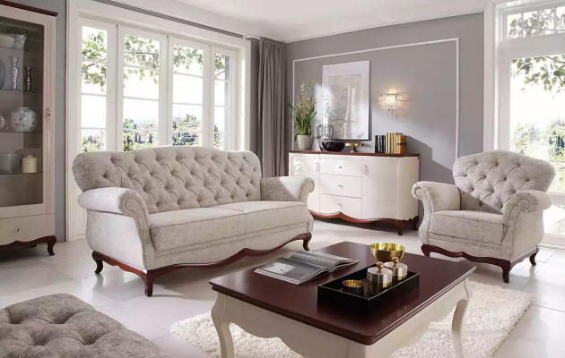 Sessel Muschel Lehne Fernsehsessel Wohnzimmersessel Lounge Relaxsessel