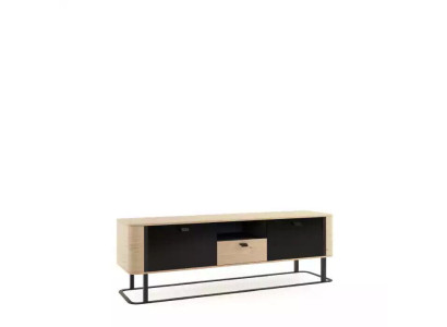 Wohnwand rtv Sideboard TV Ständer niedrige Seite Wohnwände Holz Metall