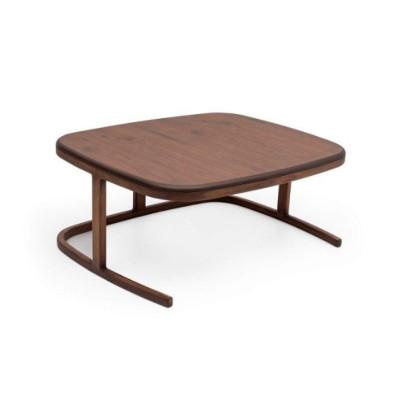 Designer Quadratischer Couchtisch Wohnzimmer Luxus Sofatisch Holztisch