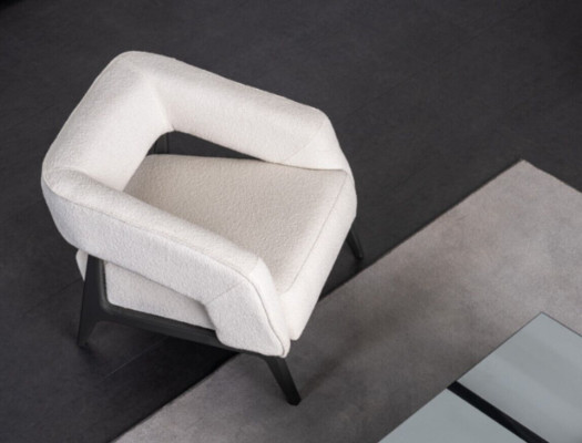 Grau-Weiße Polster Garnitur Wohnzimmer 3-Sitzer Sessel Holz Couchtisch
