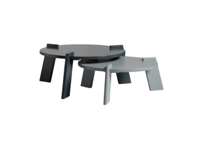Couchtisch Kaffeetisch Sofatisch Beistelltisch Holz Grau Tisch Design