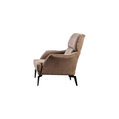 Exklusive Beige 2x Sessel Wohnzimmer Polstersessel Luxus Edler Einsitzer