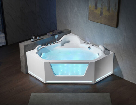 Eckbadewanne  Wanne Whirlpool Spa Indoor Badewanne Whirlpool Wannen
