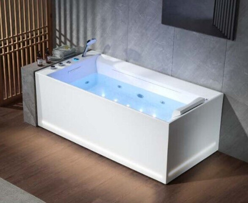 Design Badewanne Sprudel Jacuzzi Whirlpool Wanne Luxus Wanne Wellness