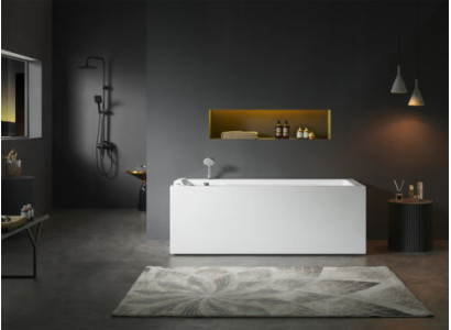 Luxus Indoor Whirlpool Badewanne Whirlwanne Home Spa Weiß Wanne Relax