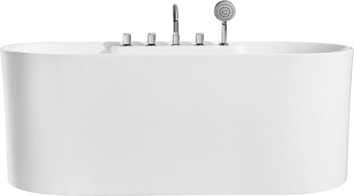 Standbadewanne Badezimmer Acryl Badewanne Wanne Weiß Zeitgenössisch