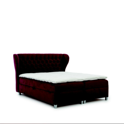 Luxus Boxspringbett Doppel Betten Holz Einrichtung Polsterbett Modern Design