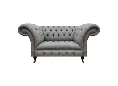Wohnzimmer Zweisitzer Sofa Couch Luxus Chesterfield Sitz Polstermöbel Textil