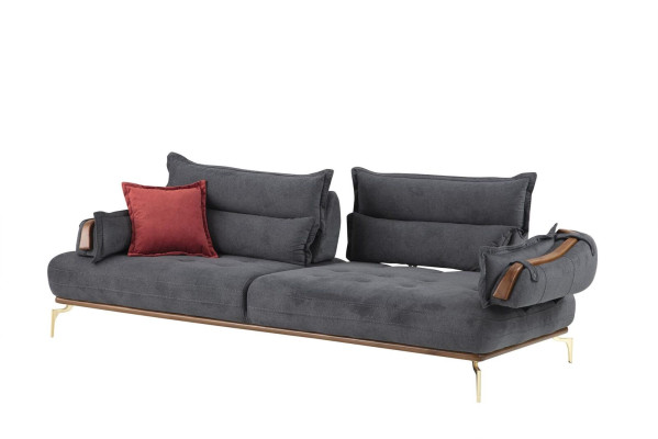 Stilvoll Wohnzimmer Set Besteht aus Anrichte und 3-Sitzer Sofa 2tlg.