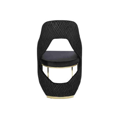 Stilvoll 2x Stühle Esszimmerstuhl Schwarz Küchenstuhl Lehnstuhl Luxus Neuheit