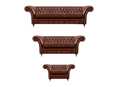 Polstermöbel Couchgarnituren 3tlg Polster Sitz Sessel Chesterfield Sofas Neu