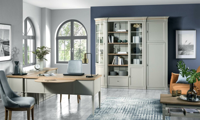 Büro Schrank Wand Eckschrank Holz Luxus Möbel - Angebot einholen - Andere Größe