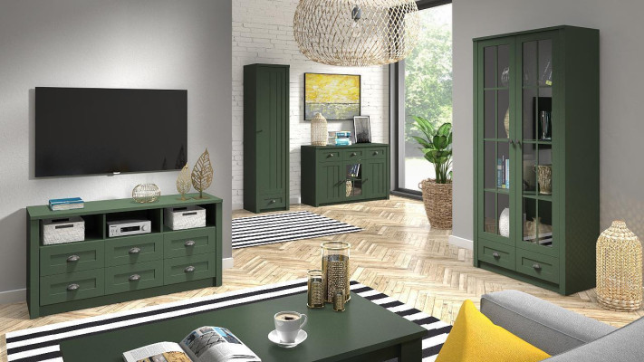 RTV Sideboard Fernsehschrank Schrank TV Tisch Landhaus Holz Schrank Möbel Holz