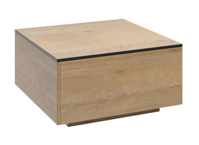 Beistell Tisch Couchtisch Echtes Holz Einrichtung Möbel Eiche 80x80cm Neu Tische