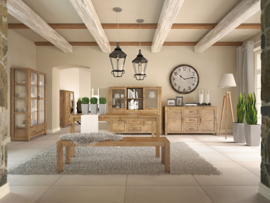 Anrichte Design Kommode Holz Schrank Möbel Vitrine Moderner Schrank Buffet Bar