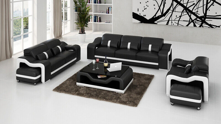 Dreisitzer Couch Polster Design Sofa Moderne Sitz Deko Sofas Samt Zimmer