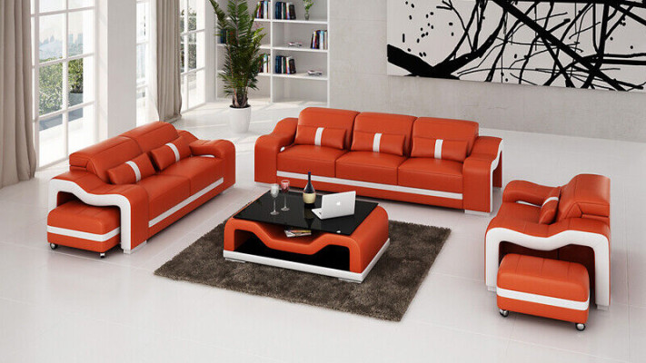 Dreisitzer Couch Polster Design Sofa Moderne Sitz Deko Sofas Samt Zimmer
