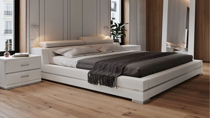 Bett Polster Design Luxus Doppel Hotel Betten Ehe 180x200cm Deko Schlaf