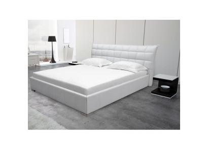 Leder Design Bett Doppel Betten Luxus Ehe Modernes Hotel Gestell Schlaf