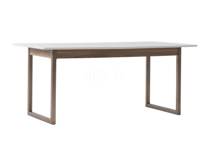 Luxuriöser Weißer Esstisch Hölzerne Esszimmermöbel Luxuriöse Tisch Modern