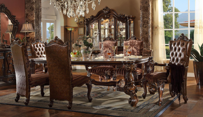 Königlicher Esstisch Tisch Holz Tische Klassische Barock Rokoko Esszimmer
