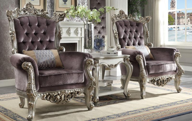 Polster 1 Sitzer Antik Stil Stühle Beige Barock Holz Thron Königlicher Sessel