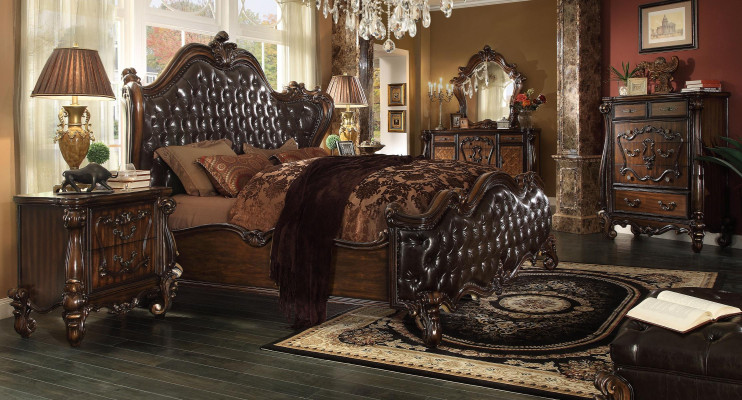 Design Schlafzimmer 5 tlg. Schlafzimmer Komplett Set Bett Deko Nachttisch