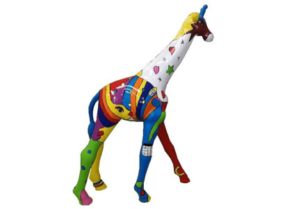Designer Figuren Moderne Dekorationen Garten Giraffe Statue Skulptur Skulpturen