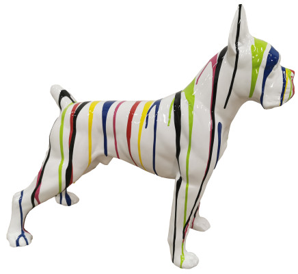 Design Figur Statue Moderne Figuren Dekoration Hund Garten Skulptur Skulpturen