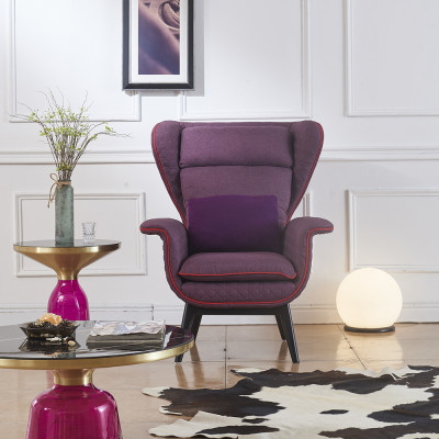 Sessel Design Couch Sofa Sitzer Luxus Ohren Sitz Relax Leder Lounge Club Polster