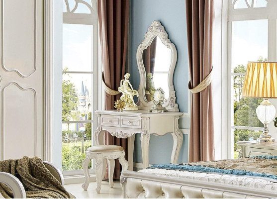 Bett 2x Nachttisch 3 tlg. Schlafzimmer Set Design Modern Luxus Schlafzimmer sets