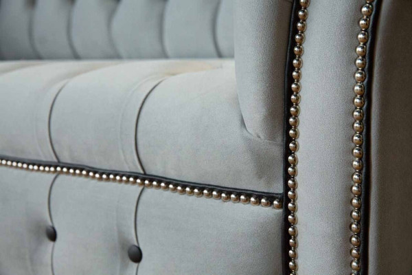 Chesterfield Sofagarnitur Design Luxus Polster Sofa Couch Sitz Garnitur