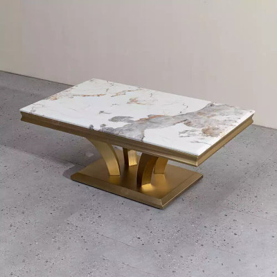 Couchtisch Design Wohnzimmer Luxus Couchtische Tische Möbel Gold 115x70