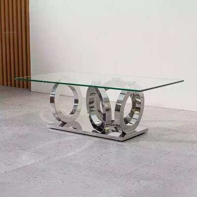Metall Couchtisch Sofa Tisch Beistelltisch Rechteckige Couchtische