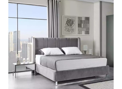 Schlafzimmer Set Bett 2x Nachttische Holz Möbel 3tlg Modern Design Sets