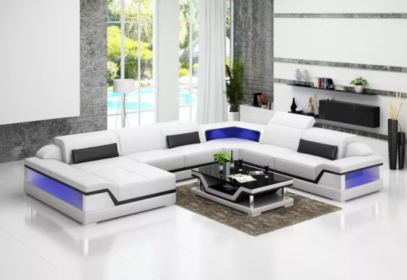 Eckgarnitur Ecksofa Polster Eckcouch 2tlg Set Neu Moderne Wohnzimmer
