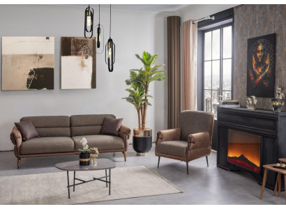 Sofa Zweisitzer Polstermöbel Wohnzimmer Textil Möbel Polstermöbel Einrichtung