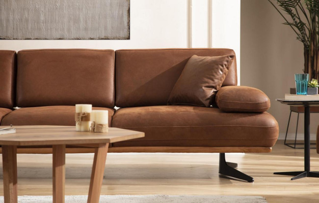 Viersitzer Sofa Couch Modern Design Stoff Luxus Wohnzimmer Polster Sofa