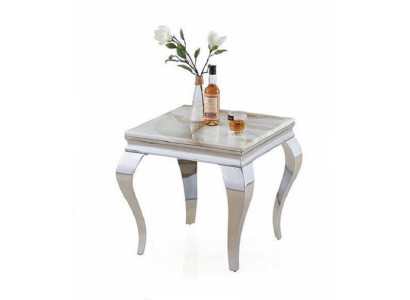 Beistelltisch Tisch Couchtisch Sofa Tische Wohnzimmer Design Edelstahl