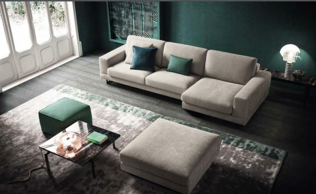 Italienische Sofas Eckcouch Sofa Couch Couchen Garnitur Möbel Stoff alfitalia